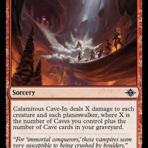 The Lost Caverns of Ixalan - 139 - Calamitous Cave-In - Uncommon - R - Non-foil (Front)