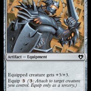 Commander Masters - 418 - Vulshok Battlegear - Common - C - Foil