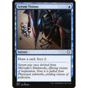 Forgotten Realms Commander - 94 - Serum Visions - Uncommon - U - Non-foil (Front)