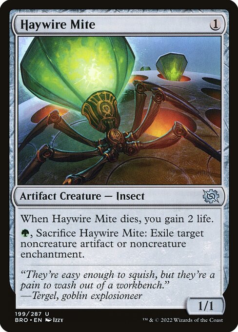 The Brothers' War - 199 - Haywire Mite - Uncommon - C - Foil