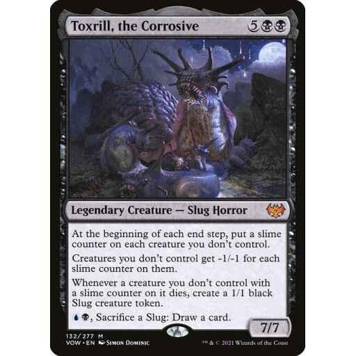 Innistrad: Crimson Vow - 132 - Toxrill, the Corrosive - Mythic - B - Foil
