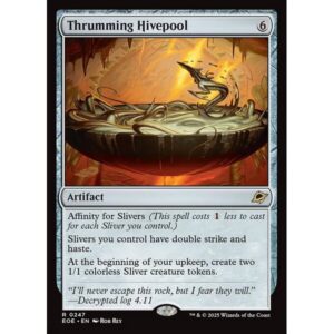 Edge of Eternities - 247 - Thrumming Hivepool - Rare - C - Foil