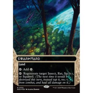 Edge of Eternities: Stellar Sights - 132 - Swarmyard - Rare - C - Foil