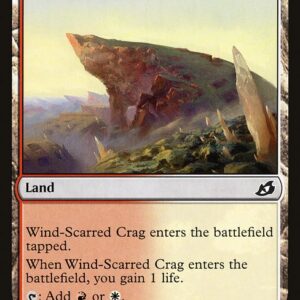 Ikoria: Lair of Behemoths - 258 - Wind-Scarred Crag - Common - C - Non-foil (Front)