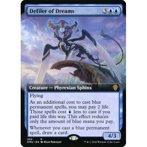 Dominaria United - 393 - Defiler of Dreams - Rare - U - Foil