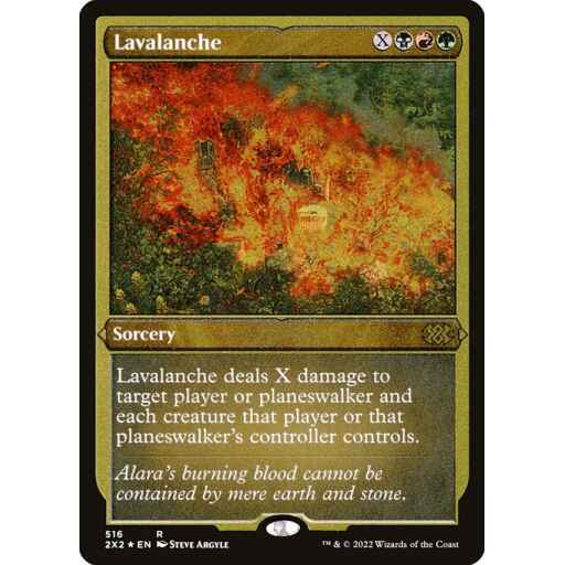 Double Masters 2022 - 516 - Lavalanche - Rare - Multi - Non-foil