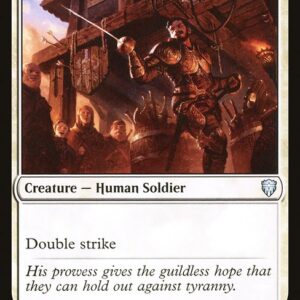 Commander Legends - 21 - Fencing Ace - Uncommon - W - Non-foil