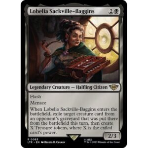 The Lord of the Rings: Tales of Middle-earth - 93 - Lobelia Sackville-Baggins - Rare - B - Foil