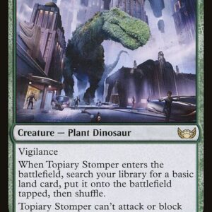 Streets of New Capenna - 160 - Topiary Stomper - Rare - G - Foil