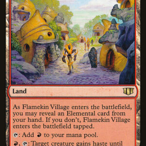 Commander 2014 - 60 - Flamekin Village - Rare - C - Non-foil (Front)