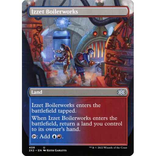 Double Masters 2022 - 408 - Izzet Boilerworks - Uncommon - C - Foil