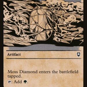 Commander Legends: Battle for Baldur's Gate - 448 - Moss Diamond - Common - C - Foil