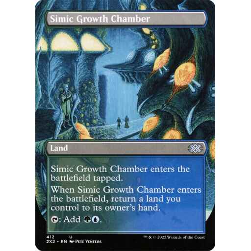 Double Masters 2022 - 412 - Simic Growth Chamber - Uncommon - C - Foil
