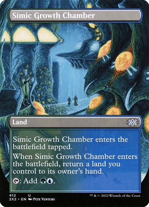 Double Masters 2022 - 412 - Simic Growth Chamber - Uncommon - C - Foil
