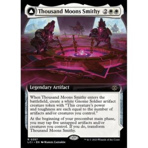The Lost Caverns of Ixalan - 357 - Thousand Moons Smithy // Barracks of the Thousand - Rare - C - Non-foil (Front)