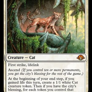 Modern Horizons 3 - 38 - Ocelot Pride - Mythic - W - Non-foil