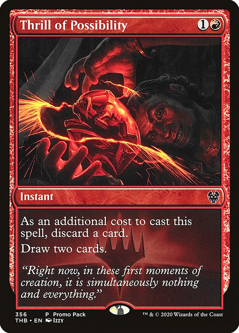 Theros Beyond Death - 356 - Thrill of Possibility - Common - R - Non-foil