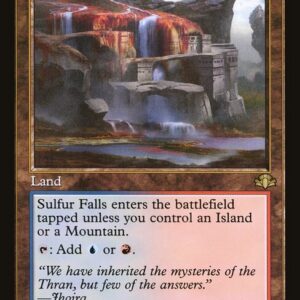 Dominaria Remastered - 400 - Sulfur Falls - Rare - C - Foil