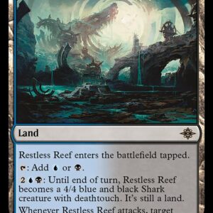 The Lost Caverns of Ixalan - 282 - Restless Reef - Rare - C - Non-foil (Front)