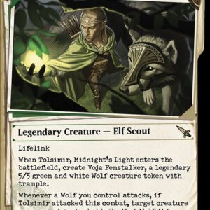 Murders at Karlov Manor - 371 - Tolsimir, Midnight's Light - Rare - WG - Foil