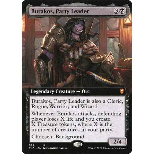 Commander Legends: Battle for Baldur's Gate - 622 - Burakos, Party Leader - Mythic - B - Foil