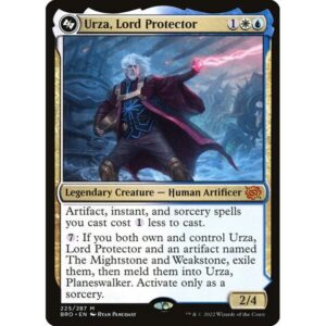 The Brothers' War - 225 - Urza, Lord Protector - Mythic - WU - Foil