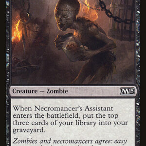 Magic 2015 - 107 - Necromancer's Assistant - Common - B - Non-foil