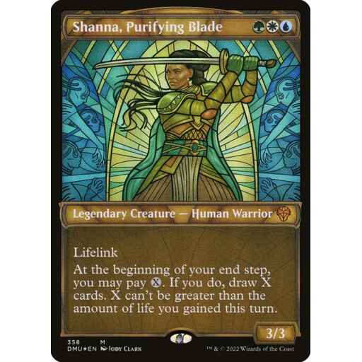 Dominaria United - 358 - Shanna, Purifying Blade - Mythic - Multi - Foil