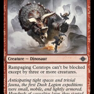 The Lost Caverns of Ixalan - 162 - Rampaging Ceratops - Uncommon - R - Non-foil (Front)