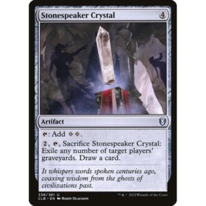 Commander Legends: Battle for Baldur's Gate - 338 - Stonespeaker Crystal - Uncommon - C - Foil