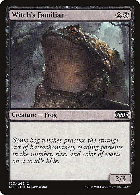 Magic 2015 - 123 - Witch's Familiar - Common - B - Non-foil