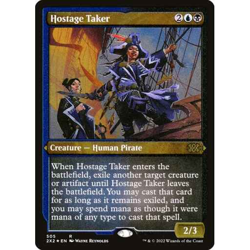 Double Masters 2022 - 505 - Hostage Taker - Rare - UB - Non-foil