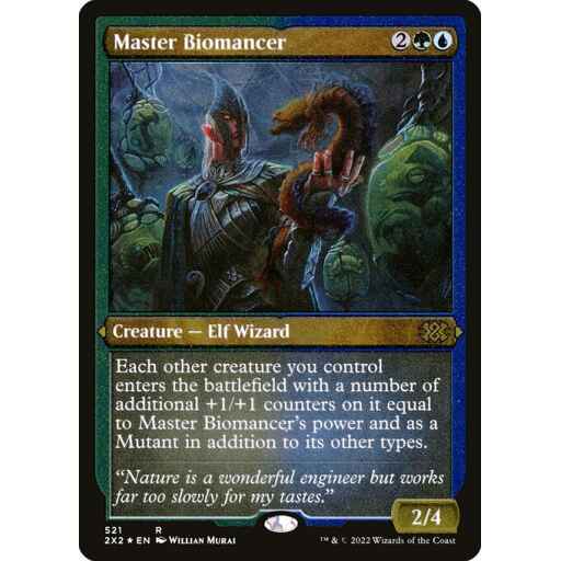 Double Masters 2022 - 521 - Master Biomancer - Rare - UG - Non-foil
