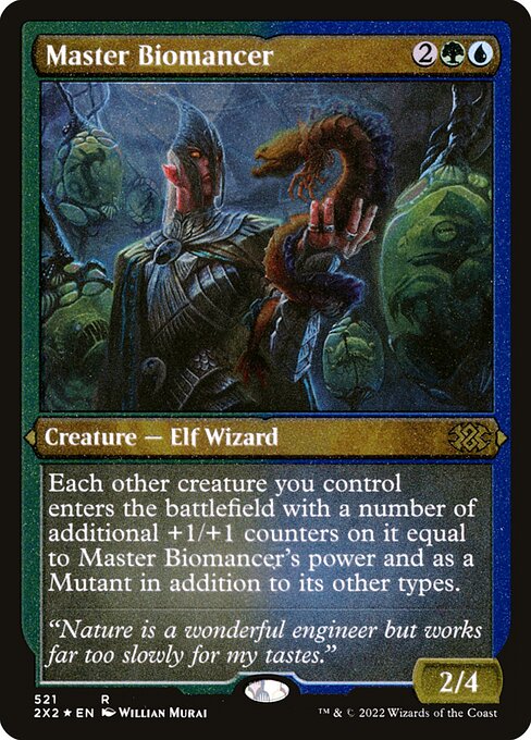 Double Masters 2022 - 521 - Master Biomancer - Rare - UG - Non-foil