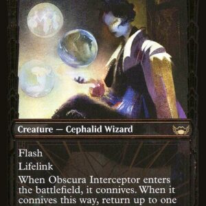 Streets of New Capenna - 389 - Obscura Interceptor - Rare - Multi - Foil