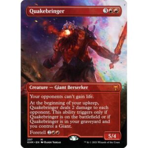 Kaldheim - 297 - Quakebringer - Mythic - R - Foil