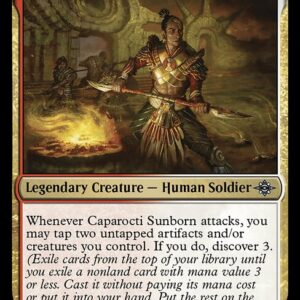 The Lost Caverns of Ixalan - 226 - Caparocti Sunborn - Uncommon - WR - Non-foil (Front)