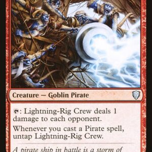 Commander Legends - 190 - Lightning-Rig Crew - Uncommon - R - Non-foil