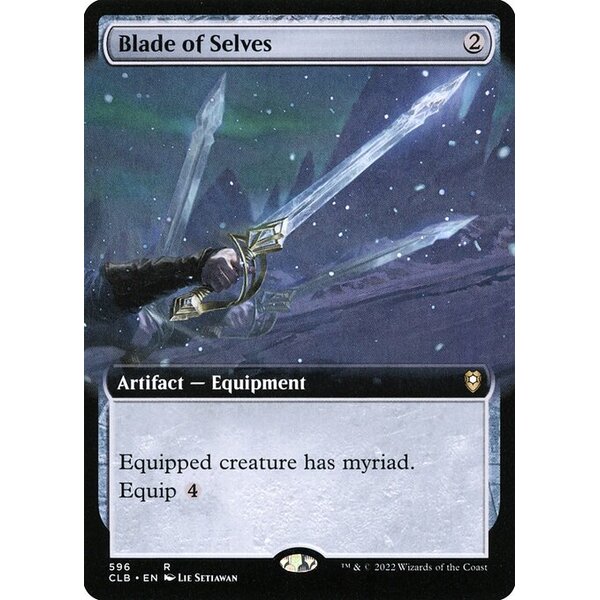 Commander Legends: Battle for Baldur's Gate - 596 - Blade of Selves - Rare - C - Foil