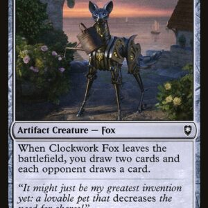 Commander Legends: Battle for Baldur's Gate - 308 - Clockwork Fox - Common - C - Foil