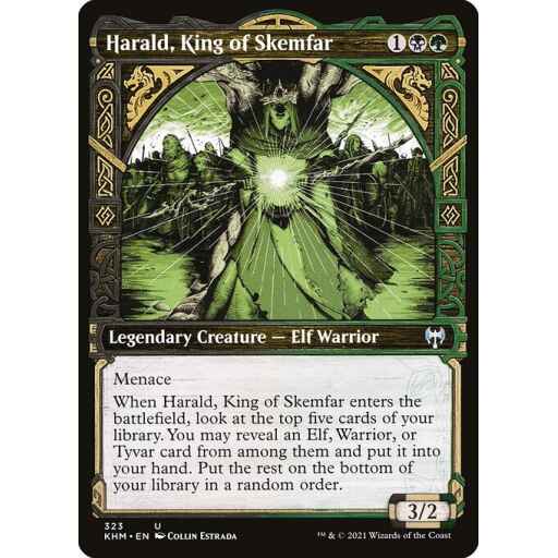Kaldheim - 323 - Harald, King of Skemfar - Uncommon - BG - Foil