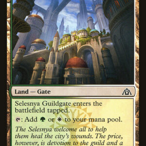 Dragon's Maze - 155 - Selesnya Guildgate - Common - C - Non-foil (Front)