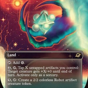 Edge of Eternities - 316 - Secluded Starforge - Rare - C - Foil