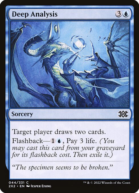 Double Masters 2022 - 44 - Deep Analysis - Common - U - Foil