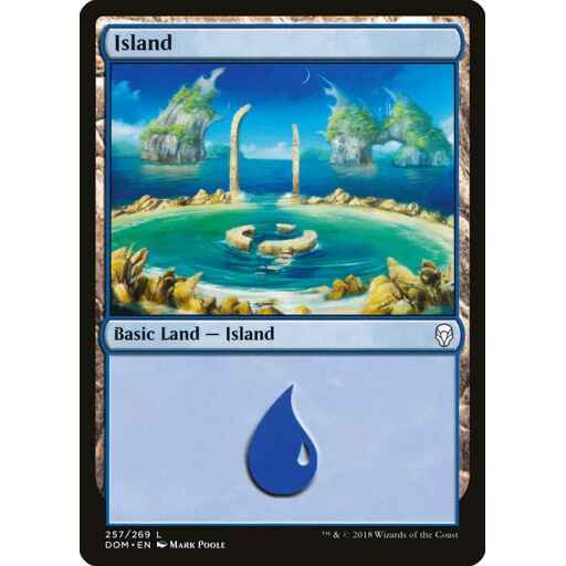 Dominaria - 257 - Island - Common - C - Non-foil