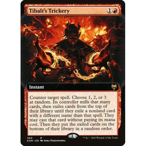 Kaldheim - 360 - Tibalt's Trickery - Rare - R - Foil