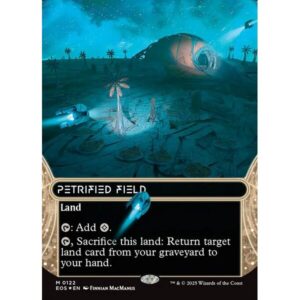 Edge of Eternities: Stellar Sights - 122 - Petrified Field - Mythic - C - Foil