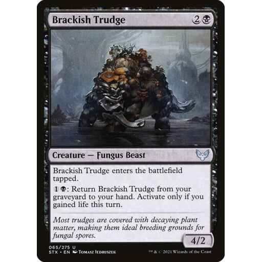 Strixhaven: School of Mages - 65 - Brackish Trudge - Uncommon - B - Non-foil