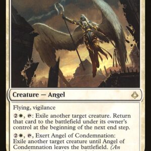 Hour of Devastation - 3 - Angel of Condemnation - Rare - W - Foil