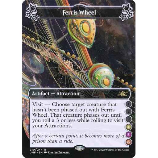 Unfinity - 210 - Ferris Wheel - Rare - C - Foil